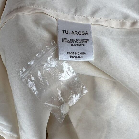 Tularosa Elba Dress L Womens $178 Rainbow Mini Cocktail Sleeveless Polyester - Picture 9 of 11